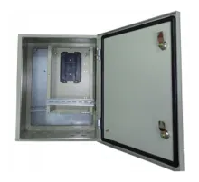 Металлический шкаф с установленым оптическим кросом TFortis CrossBox-2