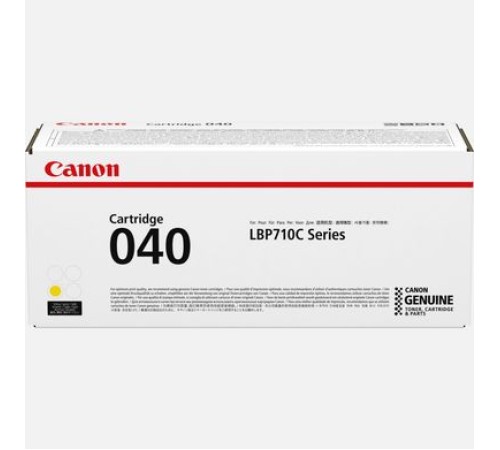 Тонер Canon 040 Yellow 0454C001