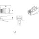 Разъем RJ-45 (8P8C) (100 шт) Hyperline PLUG-8P8C-U-C5-SH-100
