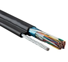 Кабель витая пара Hyperline FUTP50-C3-S24-SW-OUT-PE-BK-500