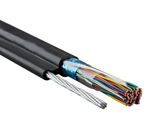 Кабель витая пара Hyperline FUTP50-C3-S24-SW-OUT-PE-BK-500