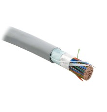 Кабель витая пара Hyperline FUTP100-C3-S24-IN-LSZH-GY