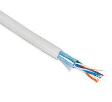 Кабель витая пара Hyperline FUTP4-C5E-P26-IN-PVC-GY-100