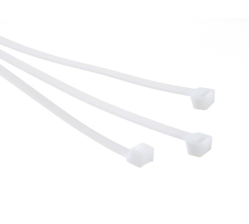 Стяжка нейлоновая 700*9,0 /25 шт (белая) Netko Optima NT-700X9-W (51253)