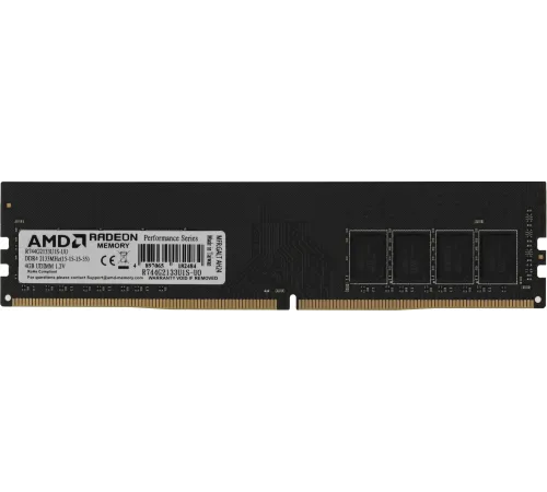 Память DDR4 4Gb 2133MHz AMD R744G2133U1S-UO
