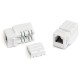 Вставка Keystone Jack RJ-12 (6P6C) Hyperline KJNE-6P6C-C2-90-WH