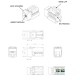 Вставка Keystone Jack RJ-12 (6P6C) Hyperline KJNE-6P6C-C2-90-WH