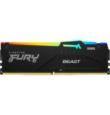 Оперативная память 16Gb DDR5 5200MHz Kingston Fury Beast RGB KF552C36BBEA-16
