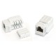 Вставка Keystone Jack RJ-45 (8P8C) Hyperline KJNE-8P8C-C5e-90-WH