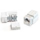 Вставка Keystone Jack RJ-45 (8P8C) Hyperline KJNE-8P8C-C6-90-WH