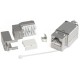Вставка Keystone Jack RJ-45 (8P8C) Hyperline KJNE-8P8C-C6A-90-SH-F-WH