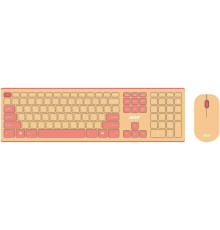 Клавиатура + мышь Acer OCC205 Beige ZL.ACCEE.00F