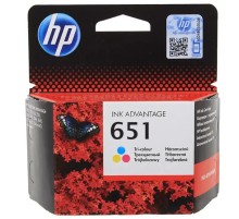 Струйный картридж HP 651 трехцветный C2P11AE