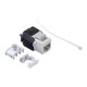 Модуль Keystone неэкранированный RJ45 cat.6А 180° 110/Krone тип под инструмент/ без инструмента KE белый Netko Expert CKC KJ28F-C6A-US/WH (54439)