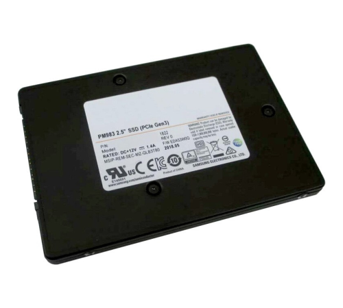 Накопитель SSD 7.68Tb Samsung PM983 OEM MZQLB7T6HMLA-00007