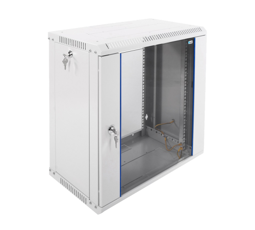 Шкаф телекоммуникационный настенный разборный ЭКОНОМ 12U (600x350) дверь стекло ЦМО ШРН-Э-12.350 30144251400