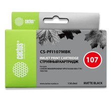 Картридж струйный Cactus CS-PFI107MBK