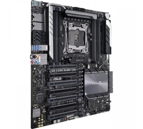 Серверная материнская плата Asus WS X299 SAGE 10G 90SW00H0-M0EAY0