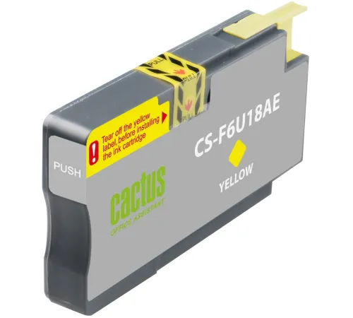 Картридж струйный Cactus CS-F6U18AE