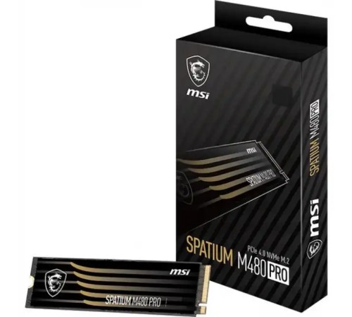 Накопитель SSD 1Tb MSI SPATIUM M480 PRO S78-440L1G0-P83
