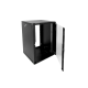 Шкаф телекоммуникационный настенный разборный ЭКОНОМ 18U (600x350) дверь стекло цвет черный ЦМО ШРН-Э-18.350-9005 30144251650