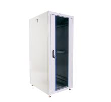 Шкаф телекоммуникационный напольный ЭКОНОМ 30U (600x800) дверь стекло металл ЦМО ШТК-Э-30.6.8-13АА 30545300802