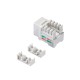 Модуль Keystone неэкранированный RJ45 cat.6, 90° 110/Krone тип под инструмент KE белый Netko Expert CKC KJ8B-C6-US/WHN (54137)