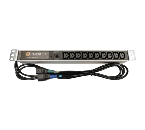 Блок розеток с АВР Bonch IT BONCH-ATS/PDU 8A-10C13-C14/C14