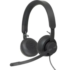 Гарнитура Logitech Headset Zone Wired Teams Graphite (981-000870) (id 2677)