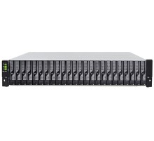 Платформа СХД Infortrend DS 1000 Gen2 2U/24bay, High IOPS solutions, Dual Redundant controller subsystem including 2x12Gb SAS EXP. Ports, 8x1G iSCSI ports + 2x host board slot(s), 2x4GB, 2x(PSU+FAN Module), 2x (Super capacitor+Flash module), 24xdrive tray