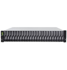 Платформа СХД Infortrend DS 1000 Gen2 2U/24bay, High IOPS solutions, Dual Redundant controller subsystem including 2x12Gb SAS EXP. Ports, 8x1G iSCSI ports + 2x host board slot(s), 2x4GB, 2x(PSU+FAN Module), 2x (Super capacitor+Flash module), 24xdrive tray
