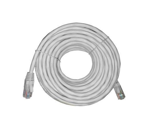 Патч-корд UTP4 rj45-rj45 cat.6 10.0м BC LSZH серый литой коннектор Netko Optima N.BC.UTP.6-10.0m-2-lszh (67649)