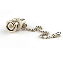 BNC-терминатор 75 Ом с заземлением Hyperline TER-BNC-M-75-CHAIN