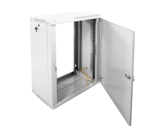 Шкаф телекоммуникационный настенный разборный ЭКОНОМ 15U (600x350) дверь металл ЦМО ШРН-Э-15.350.1 30144251501