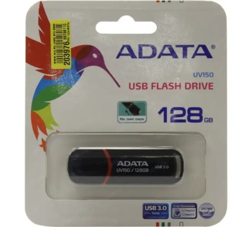 USB флешка Adata AUV150-128G-RBK