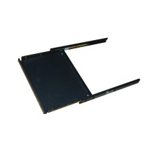 Полка для клавиатуры шкафа глубиной 800 (472*358,8*550) чёрная Netko SA 8005.001 (51428)