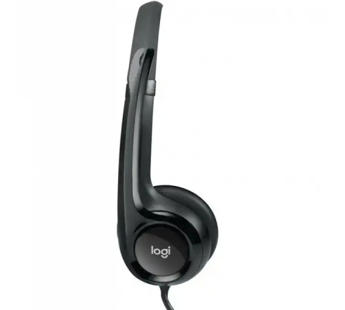 Наушники Logitech USB-гарнитура H390 с шумоподавляющим микрофоном 981-000406