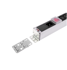 Верт блок розеток Rem -16 1 фаза 16A выкл 48 C13 1420 мм вх C20 IEC 320 Rem R-16-48C13-V-1420 30112224232