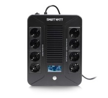 Линейно-интерактивный ИБП Smartwatt UPS SAFE PRO LCD 1000 3703020280003