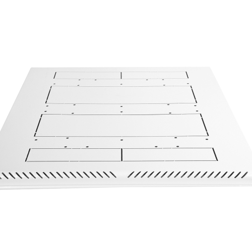 Шкаф телекоммуникационный напольный 22U (600x800) дверь перфорированная ЦМО ШТК-М-22.6.8-4ААА 30144521905