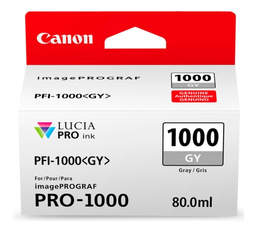 Струйный картридж Canon PFI-1000 серый 0552C001