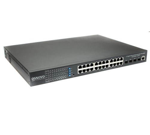 Коммутатор Osnovo SW-24G4X-1L