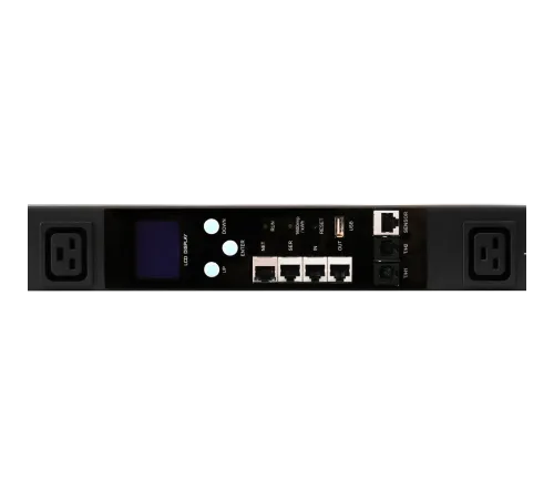 Блок розеток с функциями измерения и управления каждой розеткой серия Tesla Power TP-STD-D-18A06B-16L3