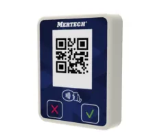 Терминал оплаты СБП Mertech Mini с NFC белый/синий 2136