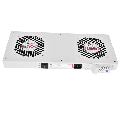 Модуль вентиляторный 2 вентилятора с терморегулятором Rem R-FAN-2T 30655823300
