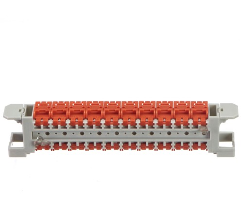 Плинт QCS 2810 (система быстрого подключения) 10 пар Netko Optima 56444 (56444) Плинт QCS 2810 (система быстрого подключения) 10 пар Netko Optima 56444 (56444)