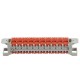 Плинт QCS 2810 (система быстрого подключения) 10 пар Netko Optima 56444 (56444)