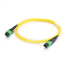 Патч-корд волоконно-оптический (шнур) Hyperline FHD-MC3-9S-MPOF12/AS-MPOF12/AS-A-40M-LSZH-YL
