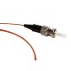 Пигтейл волоконно-оптический MM 50/125 (OM4) ST 1 м LSZH Hyperline FPT-B9-504-ST/PR-1M-LSZH-MG