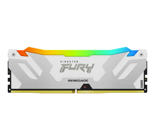 Оперативная память 16Gb DDR5 8000MHz Kingston Fury Renegade White RGB KF580C38RWA-16